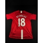 Paul Scholes Autógrafo - Camisa Manchester.