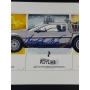 Christopher Lloyd Autógrafo Quadro DeLorean - De Volta para o Futuro.