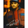 Michael J. Fox Autógrafo Quadro em cena do Filme "De volta para o Futuro 2".