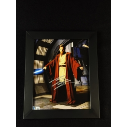 Ewan McGregor Autógrafo Quadro Star Wars - Ataque dos Clones.