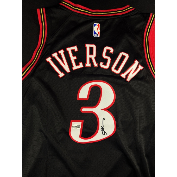 Allen Iverson Autógrafo Camisa Philadelphia 76ers.