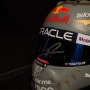 Mini capacete 1/2 da Schuberth Sérgio "Checo" Pérez - Autografado