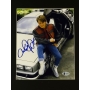 Michael J. Fox Autógrafo Quadro em cena do Filme "De volta para o Futuro".