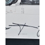 Lewis Hamilton, Valtteri Bottas, Toto Wolff, James Allison e Andy Cowell Autógrafos em Arte "Mercedes-AMG Petronas F1"