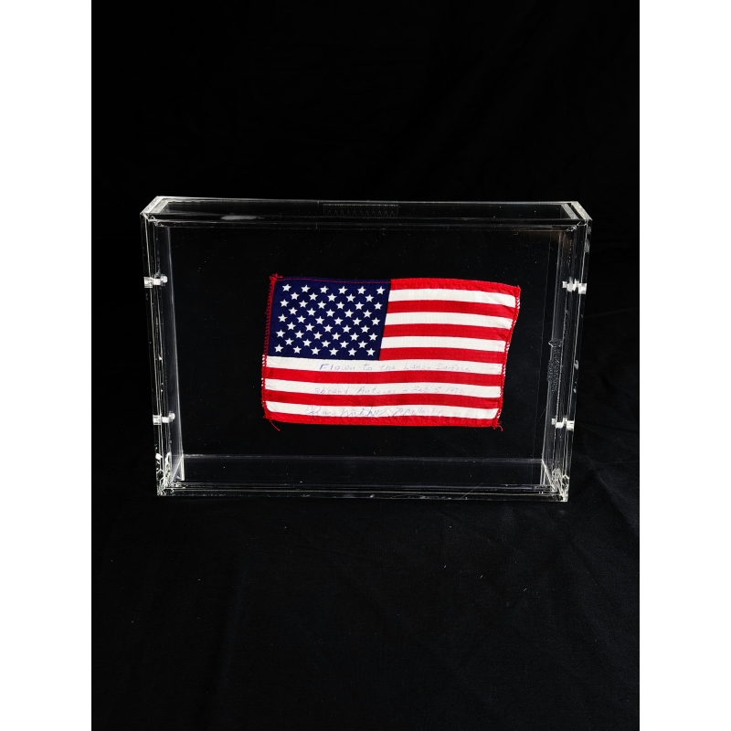 Apollo 14 - Bandeira Americana - "Historical Lunar Flag".