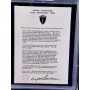 Carta Original Assinada por Dwight D. Eisenhower