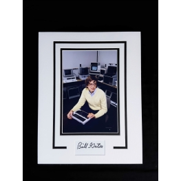 Bill Gates Autógrafo - "The beginning"