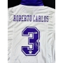 Roberto Carlos Autógrafo - Camisa Real Madrid.