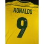 Ronaldo Nazário, "O Fenômeno" Autógrafo - Camisa Amarela da Seleção Brasileira.