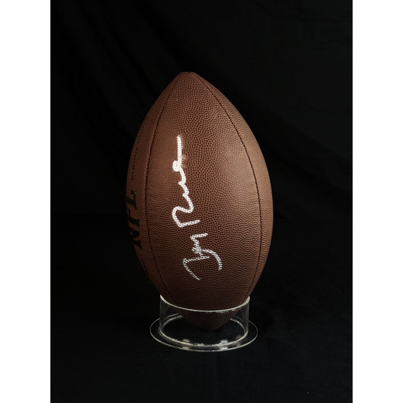 Jerry Rice Autógrafo - Bola de Futebol Americano.