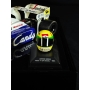 Ayrton Senna Autógrafo - Cartão "Marlboro World Championship Team".