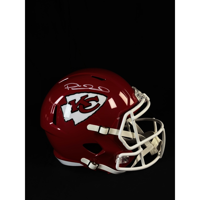 Patrick Mahomes Autógrafo - Capacete "Kansas City Chiefs Full Size Speed"