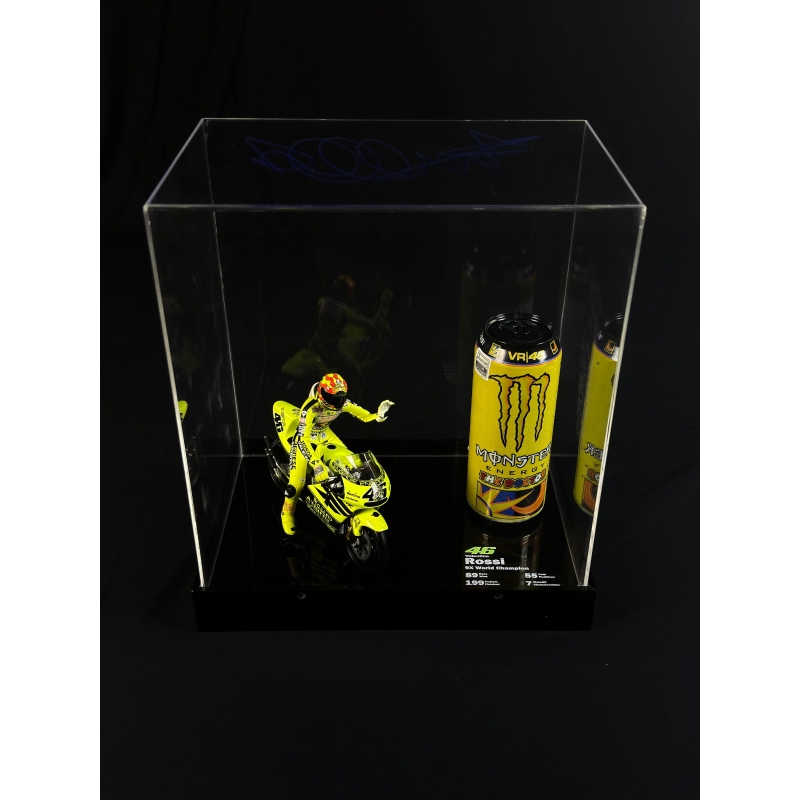 Valentino Rossi Autógrafo em Conjunto Acrílico.