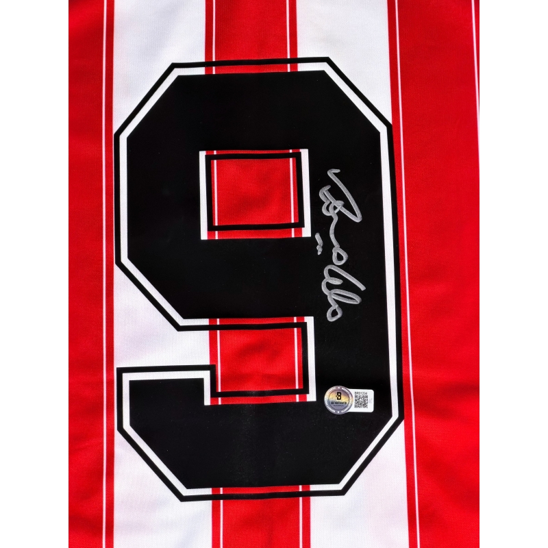 Ronaldo Nazário, "O Fenômeno" Autógrafo - Camisa do PSV Eindhoven.