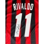 Rivaldo Autógrafo - Camisa do Milan.