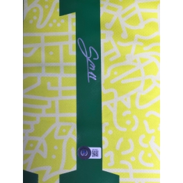 Gabriel Martinelli Autógrafo - Camisa Amarela da Seleção Brasileira.