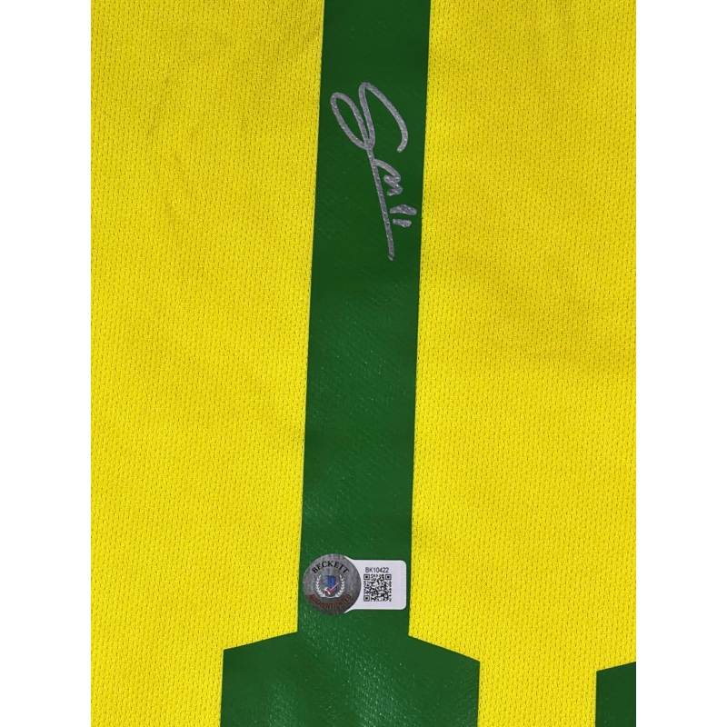 Gabriel Martinelli Autógrafo - Camisa Amarela da Seleção Brasileira.