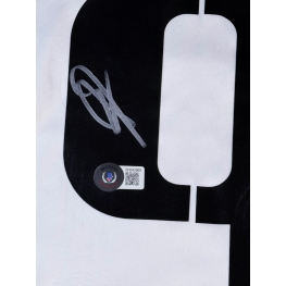 Karim Benzema Autógrafo na Camiseta do Real Madrid.