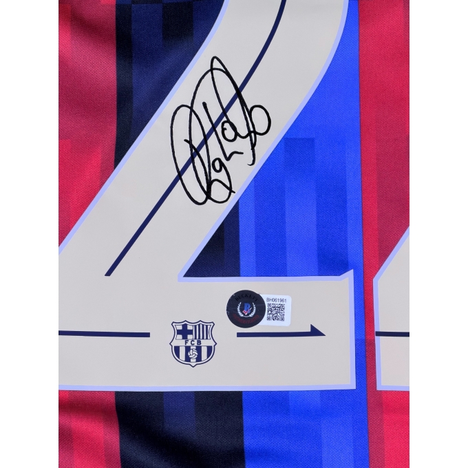 Raphinha Autógrafo - Camisa do Barcelona.