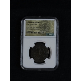 Byzantine Empire – Anonymous Issue – AE Follis (c. AD 975–1035), Class A2–A3