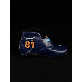 Oscar Piastri Autógrafo - Bota Fórmula 1 Team.