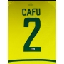 Cafu Autógrafo - Camisa Amarela da Seleção Brasileira.