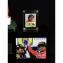 Ayrton Senna e Alain Prost Autógrafos - Cards Fórmula 1