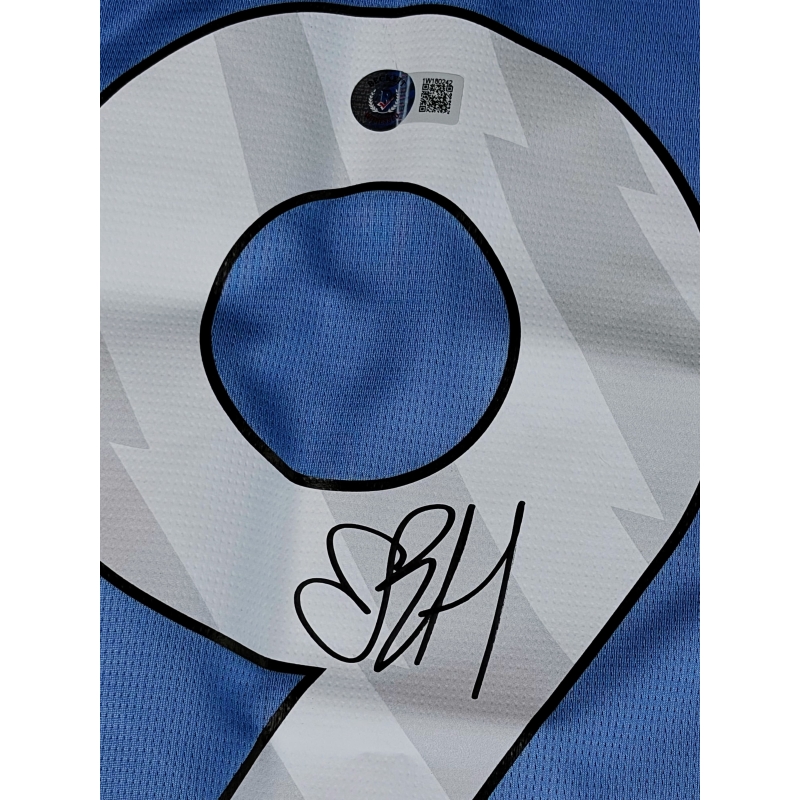 Erling Haaland Autógrafo - Camisa do Manchester City.