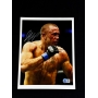 Georges St. Pierre Autógrafo - Pôster "UFC FIGHT"