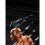 Anderson Silva - Autógrafo Emoldurado "Anderson Silva x Charles Oliveira"