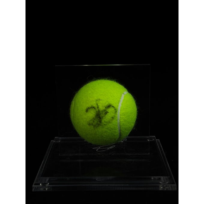 Alexander Zverev Autógrafo - Bola de Tênis.