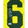 Roberto Carlos autógrafo - Camisa Amarela da Seleção Brasileira.
