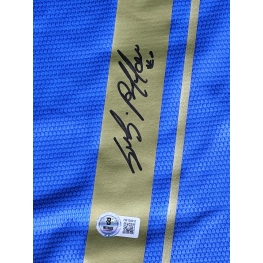 Buffon Autógrafo - Camisa Azul da Seleção da Itália.