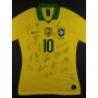 Grande Elenco Seleção Brasileira Autógrafos - Camisa Amarela "Conmebol Campeón 2019"