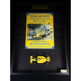 Pôster Grande Prêmio Monte Carlo 11 - 15 maio 1988  "Lendas da Fórmula1"