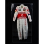 Macacão de corrida Sparco Vodafone McLaren Mercedes utilizado por Lewis Hamilton.
