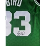 Larry Bird Autógrafo - Camisa de Basquetebol "Celtics".