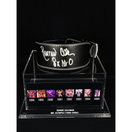 Ronnie Coleman Autógrafo Cinto de Musculação.