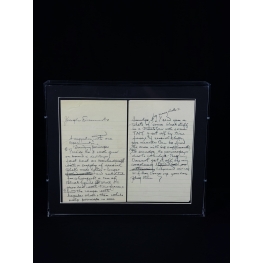 Thomas Edison Assinatura - Documento Histórico para Josephus Daniels.