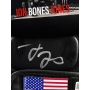 Jon “Bones” Jones Autógrafo em luva de MMA.