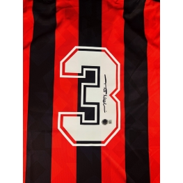 Paolo Maldini Autógrafo - Camisa Milan.
