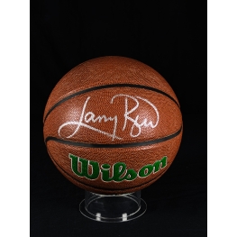 Larry Bird Autógrafo - Bola de Basquetebol