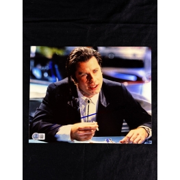 John Travolta Autógrafo - Foto "Pulp Fiction (1994)"