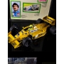 Ayrton Senna Autógrafo - Recorte Lotus 99T