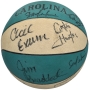 Lendas do Basquetebol - 14 Autógrafos - Time da Carolina do Norte "1982–83 TAR HEELS" - Incluindo o Jovem Michael Jordan.