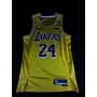 Kobe Bryant Autógrafo - Camisa de Basquetebol Lakers.
