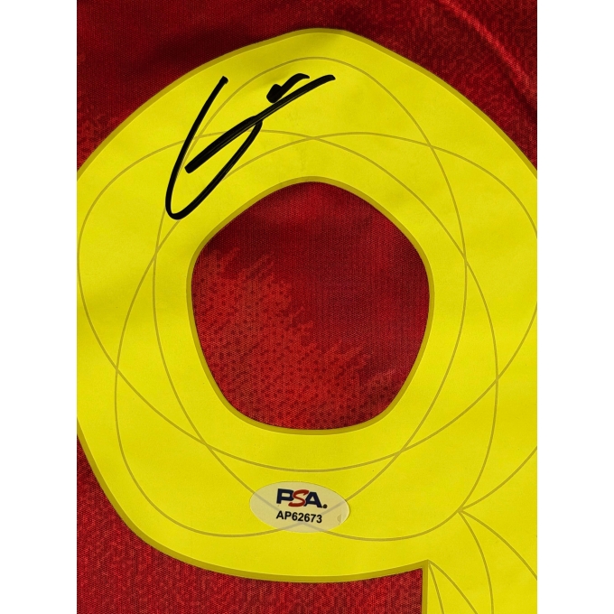 Pablo Gavi Autógrafo - Camisa Seleção da Espanha.