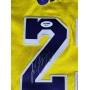Lebron James Autógrafo - Camisa de Basquetebol Lakers.