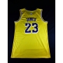 Lebron James Autógrafo - Camisa de Basquetebol Lakers.