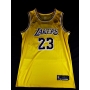 Lebron James Autógrafo - Camisa de Basquetebol Lakers.
